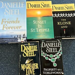 COPY - 5 Danielle Steel Novels - 3 Hardcover and 2 paperback